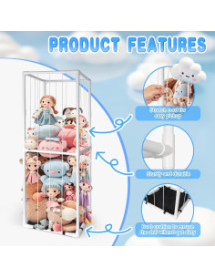 Organizador de Juguetes EULXSUD PVC 149.86cm para Peluches 2