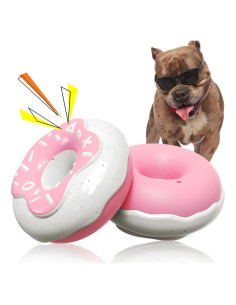 Juguete Squeaky para Perros TLKNG Donut Grande 21x15cm