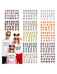 Transferencias de Calor RiVolTa Alfabeto Ratón 12 Piezas