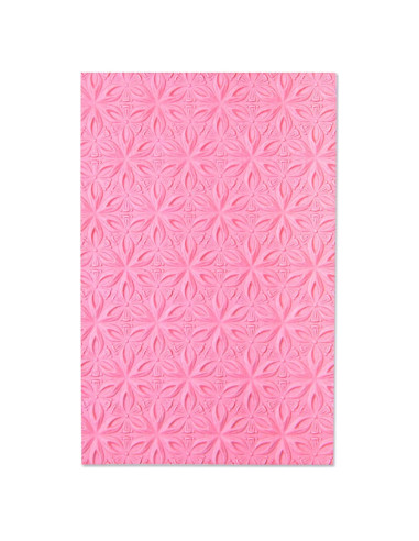 Carpeta de Embossing 3D Sizzix Flores Geométricas 15.9x10.8cm