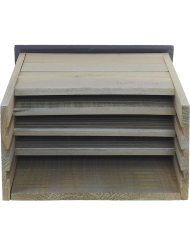 Casa de Murciélagos Grande North States 300 Murciélagos Gris