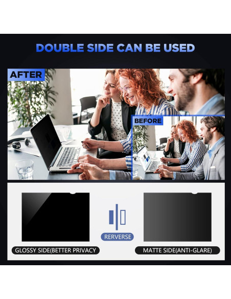 Filtro de Privacidad Magicmoon 15.6" Antirreflejo para Portátil Filtro de Privacidad Magicmoon 15.6" Antirreflejo para Portátil