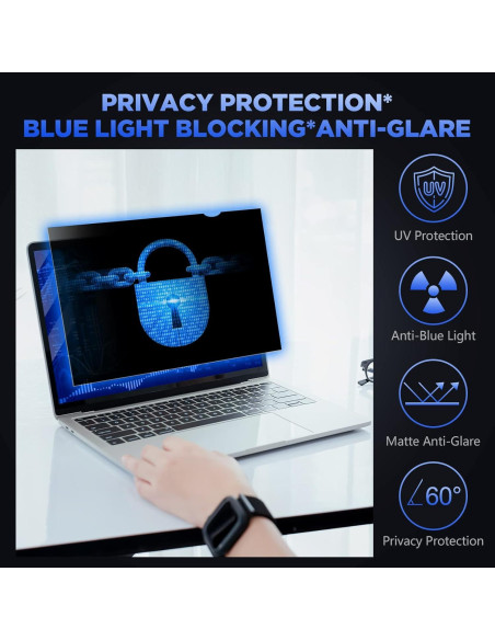 Filtro de Privacidad Magicmoon 15.6" Antirreflejo para Portátil Filtro de Privacidad Magicmoon 15.6" Antirreflejo para Portátil