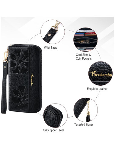 Billetera de Viaje Travelambo para Mujeres con Protección RFID