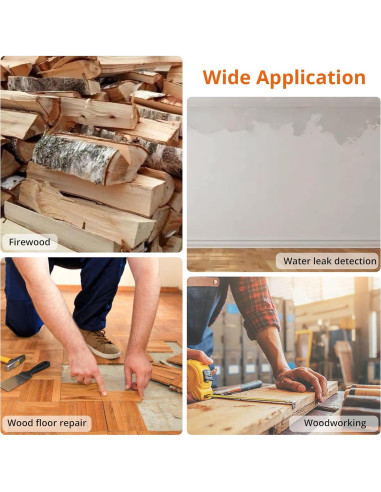 Medidor de Humedad Recargable Proster PST276 - Pantalla Color