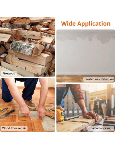 Medidor de Humedad Recargable Proster PST276 - Pantalla Color