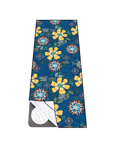 Toalla de Yoga Estrella Colorida 178x66cm Antideslizante