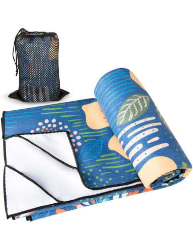 Toalla de Yoga Estrella Colorida 178x66cm Antideslizante