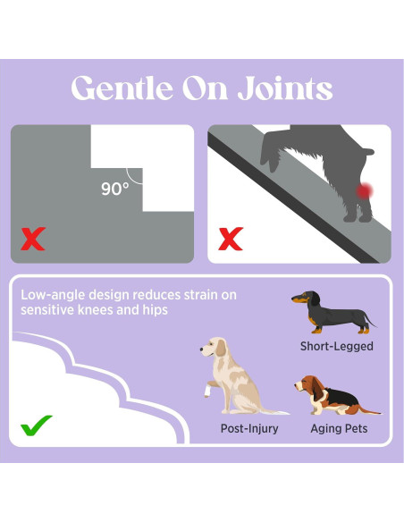 Escaleras para Perros Bedsure Comfy Pet 3 Escalones Beige Escaleras para Perros Bedsure Comfy Pet 3 Escalones Beige