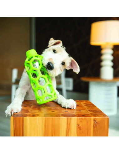 Juguete Puzzle para Perros JW Pet Hol-ee Botella Mediana