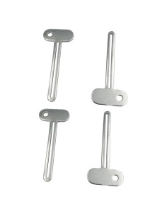 Exprimidor de Pasta de Dientes Manual Luoperyuan 4 Pcs Acero Inoxidable