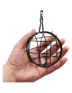 Bola Alimentadora Colgante para Tortugas Neeenn 7.87 cm Acero Inoxidable 2