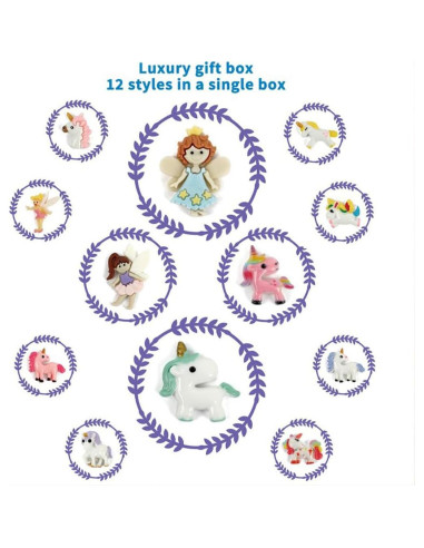 Kit de Excavación de Hadas y Unicornios Liberty Imports - 12 Paquetes