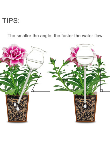 Regador de Plantas Adabocute 250ml - Picos de Autorriego Flor