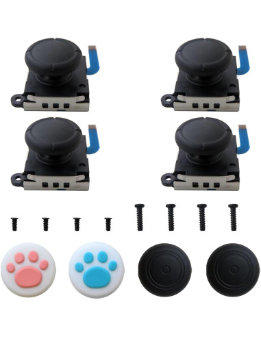 4 Joysticks de Reemplazo TalaBide para Nintendo Switch