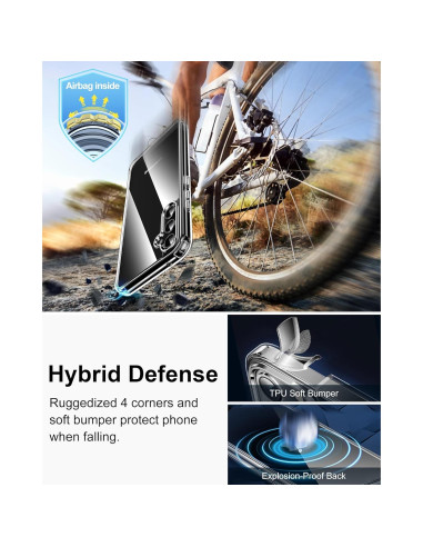 Funda Transparente HOOMIL para Samsung Galaxy A54 5G - Anti-Rasguños