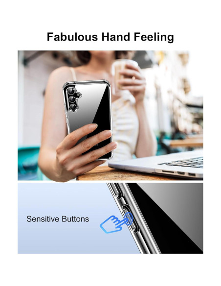 Funda Transparente HOOMIL para Samsung Galaxy A54 5G - Anti-Rasguños