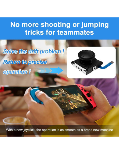 Kit de Reemplazo Joystick Analógico HLRAO para Nintendo Switch