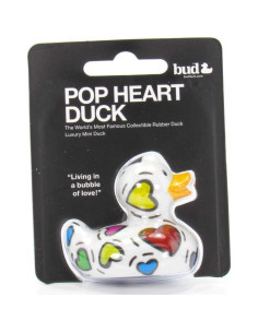 Pato de goma Pop Heart Bud Ducks mini 5.72x4.45 cm coleccionable 2