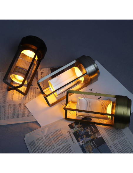 Lámpara de Mesa LED Inalámbrica Baishezhuan A-1 Negra