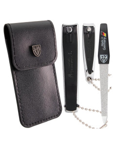 Cortador de Uñas 3 Swords Germany Manicura Pedicura Negro