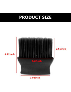 Cepillo de Polvo Interior de Auto Fogfar FOSZ01BL-1PC Negro 2