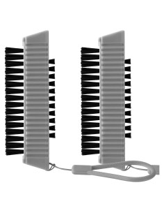 Cepillo de Uñas Larbois 2 Pack Alta Resistencia Gris