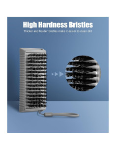 Cepillo de Uñas Larbois 2 Pack Alta Resistencia Gris 2