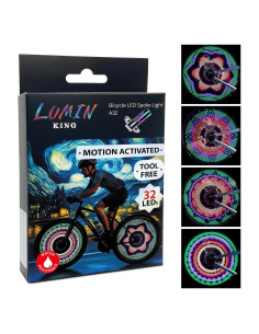 Luces de Radio LED LuminKing A07 - 32 LEDs, 30 Patrones, Impermeable