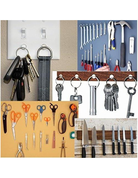 Imán de Empuje Magnético UbiGear 4 Pcs 1.27 cm