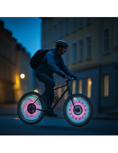 Luces de Radio LED LuminKing A07 - 32 LEDs, 30 Patrones, Impermeable 2