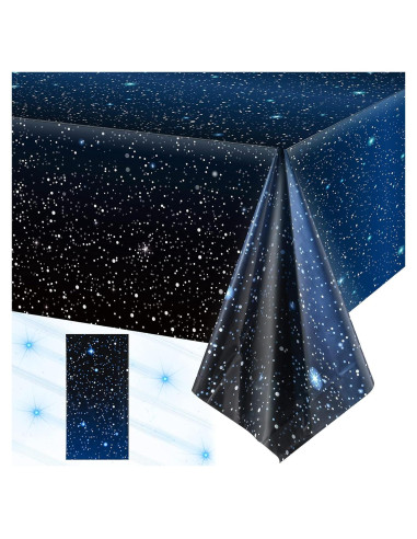 Mantel Espacial Tatuo 137x274 cm Galaxia Plástico Impermeable