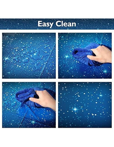 Mantel Espacial Tatuo 137x274 cm Galaxia Plástico Impermeable