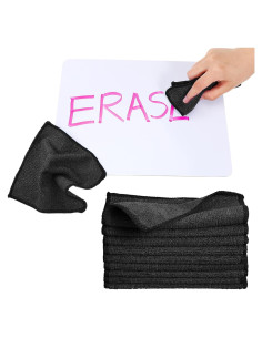 Paño de Microfibra Tanlade 15x15cm Negro - 30 Piezas