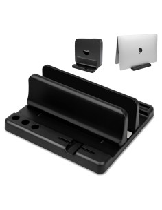 Soporte Vertical para Laptop Lcckyeng 1 Ranura Negro Ajustable