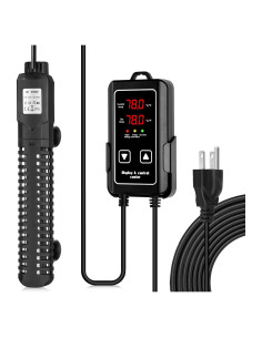 Calentador de Acuario SaySummer 300W para 75-284L Agua Dulce/Salada