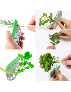 Paquete de 3 Cortadores de Hierbas INCUISI de Acero Inoxidable 2