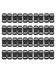 Hebillas de Liberación Lateral Plásticas JMAF 3/8" - Paquete 120 Unidades