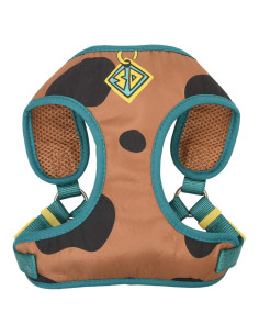 Arnés para Perro Scooby Doo Mediano Sin Tirones Beige y Azul