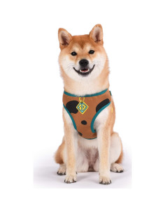 Arnés para Perro Scooby Doo Mediano Sin Tirones Beige y Azul 2