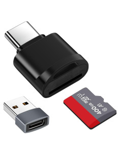 Lector de Tarjeta TF Seminer Tipo C a USB para Micro SD