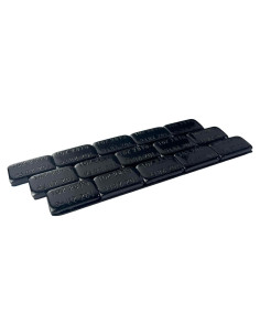 Peso Adhesivo para Ruedas ZERINT 15 Pcs 28g Negro