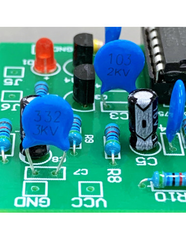 Kit de Capacitores Cerámicos Alta Tensión PANMILED 500 Piezas