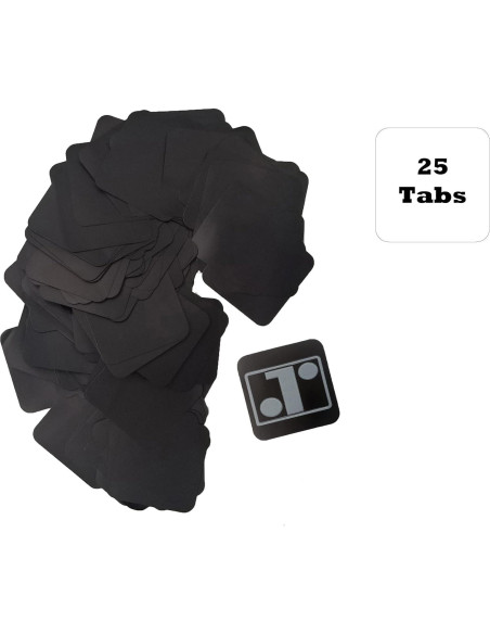 Tiras Antioxidantes RJS - 25 Unidades 2.54 cm para Joyería