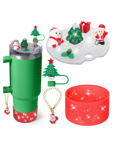 Accesorios Mity Rain para Taza Stanley 30oz 40oz Navidad