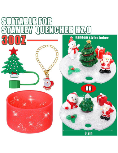Accesorios Mity Rain para Taza Stanley 30oz 40oz Navidad