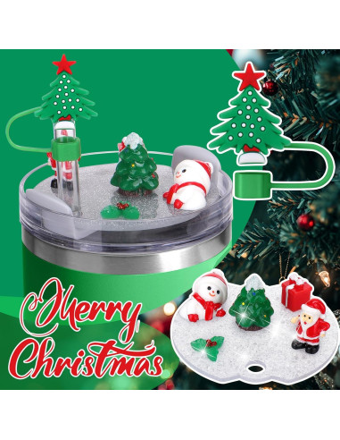 Accesorios Mity Rain para Taza Stanley 30oz 40oz Navidad