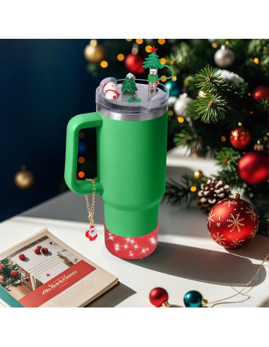 Accesorios Mity Rain para Taza Stanley 30oz 40oz Navidad