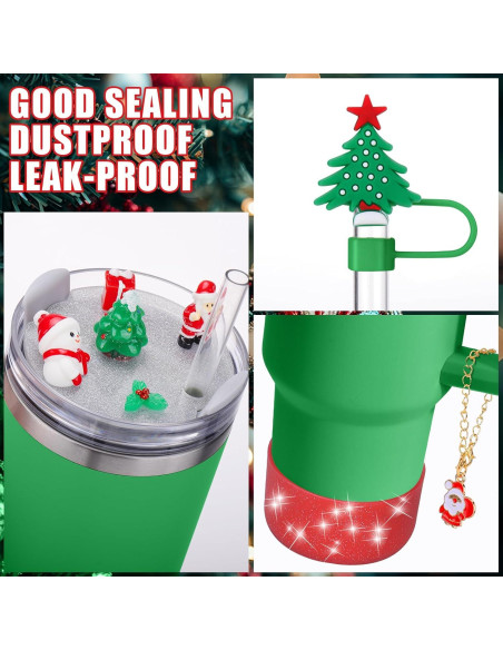 Accesorios Mity Rain para Taza Stanley 30oz 40oz Navidad