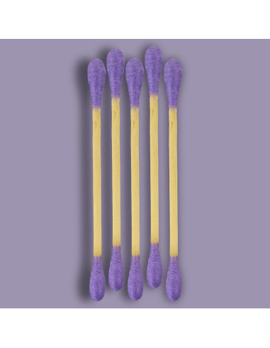 Bastones de Algodón Estéticos RS ESSENTIAL'S 200 Unidades 5 Colores